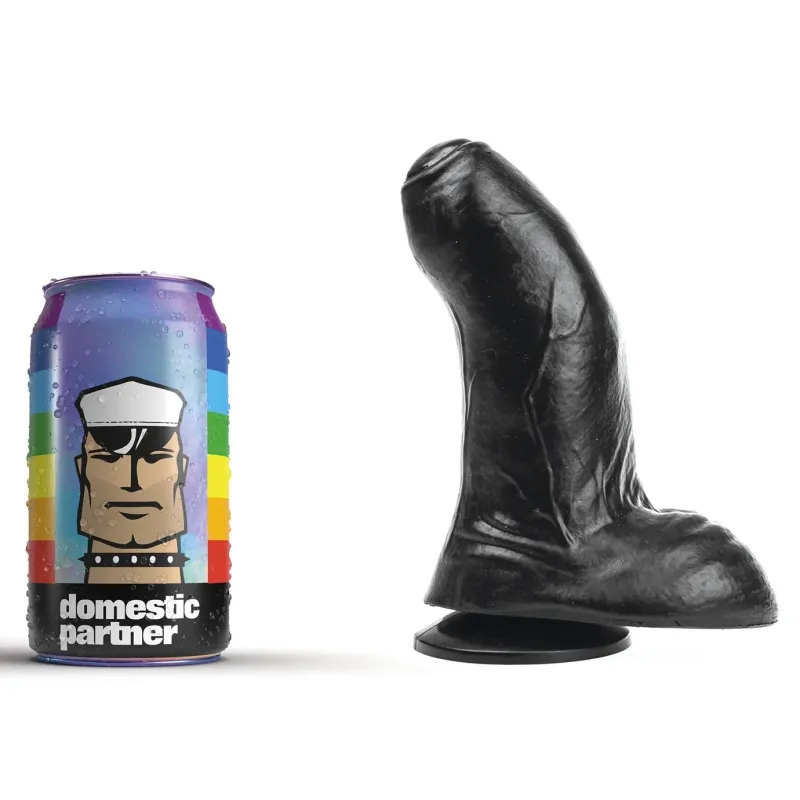 Domestic Partner Gode DP106B Frederick Noir S 14 x 6cm